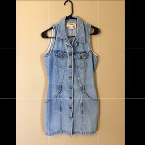 Denim dress